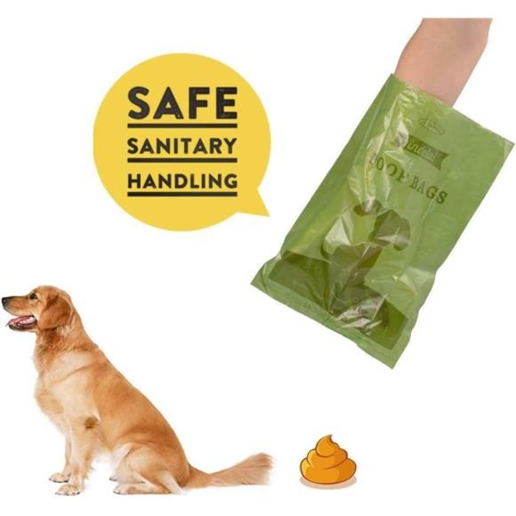 Dog Poop Bag Biodegradable Scented: Leak Proof Dog Waste Bags With 1 Dispenser - Picture 5 of 5